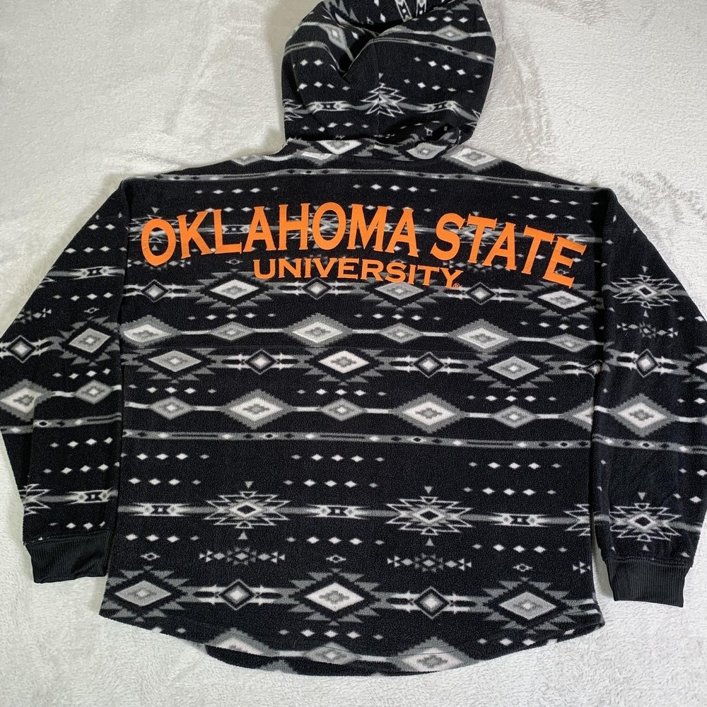 Oklahoma State Cowboys Hoodie Medium Spirit Jersey Fleece Aztec‎ Southwestern